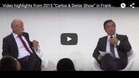 Video highlights from 2015 “Carlos & Dieter Show” in Frankfurt